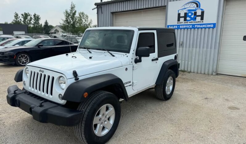 
								2018 JEEP WRANGLER JK. SPORT 4X4 clean title full									