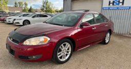 2009 CHEVROLET IMPALA, RED, LTZ CLEAN TITLE