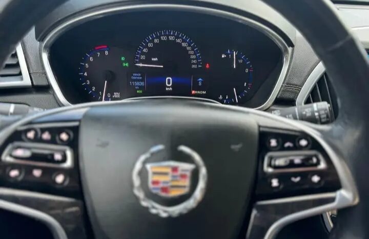 
								2014 CADILLAC SRX, WHITE, PREMIUM FULLY LOADED CLEAN TITLE full									